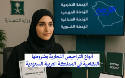 أنواع التراخيص التجارية وشروطها النظامية في المملكة العربية السعودية