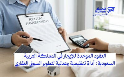 العقود الموحدة للإيجار في المملكة العربية السعودية: أداة تنظيمية وعدلية لتطوير السوق العقاري