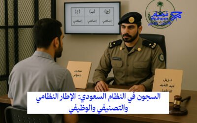 السجون في النظام السعودي: الإطار النظامي والتصنيفي والوظيفي