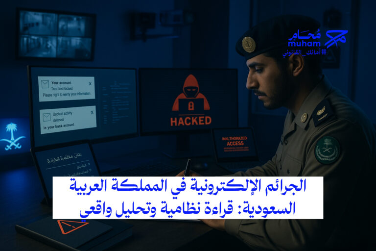 الجرائم الإلكترونية في المملكة العربية السعودية: قراءة نظامية وتحليل واقعي