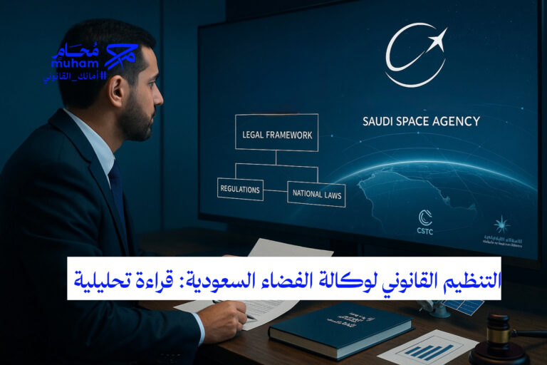 التنظيم القانوني لوكالة الفضاء السعودية: قراءة تحليلية