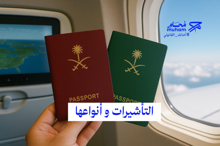 التأشيرات و أنواعها