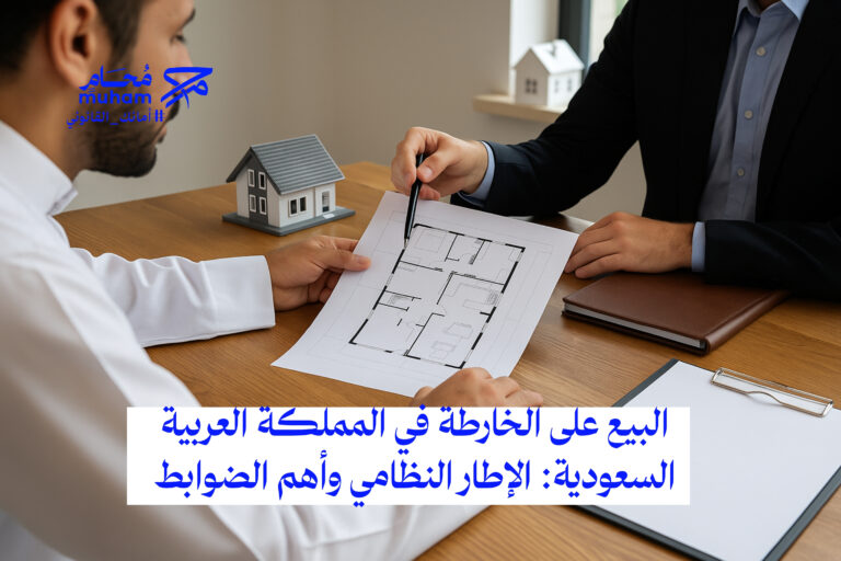 البيع على الخارطة في المملكة العربية السعودية: الإطار النظامي وأهم الضوابط