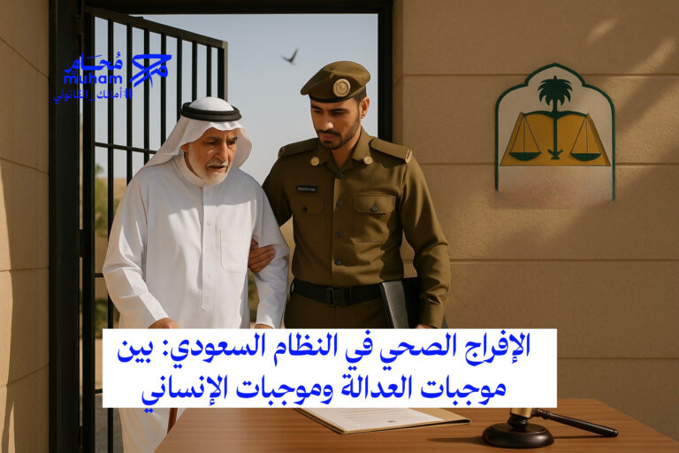 الإفراج الصحي في النظام السعودي: بين موجبات العدالة وموجبات الإنسانية