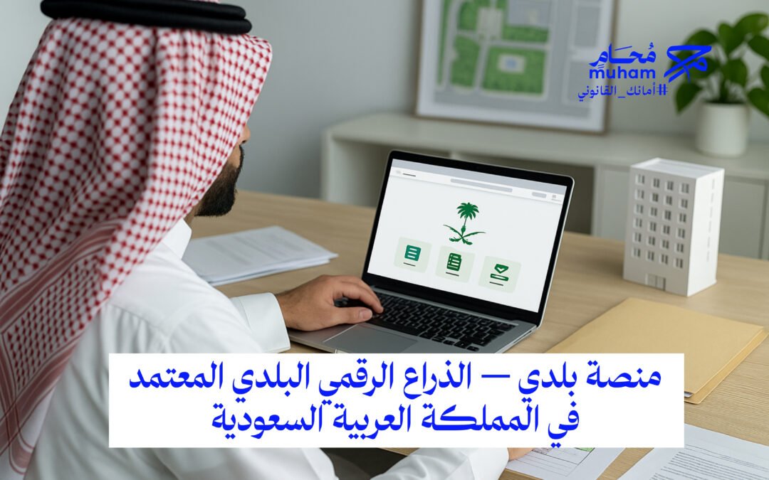  منصة بلدي – الذراع الرقمي البلدي المعتمد في المملكة العربية السعودية