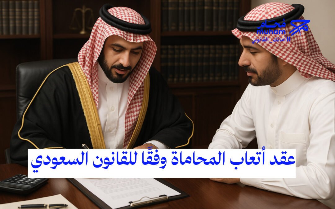 عقد أتعاب المحاماة وفقًا للقانون السعودي