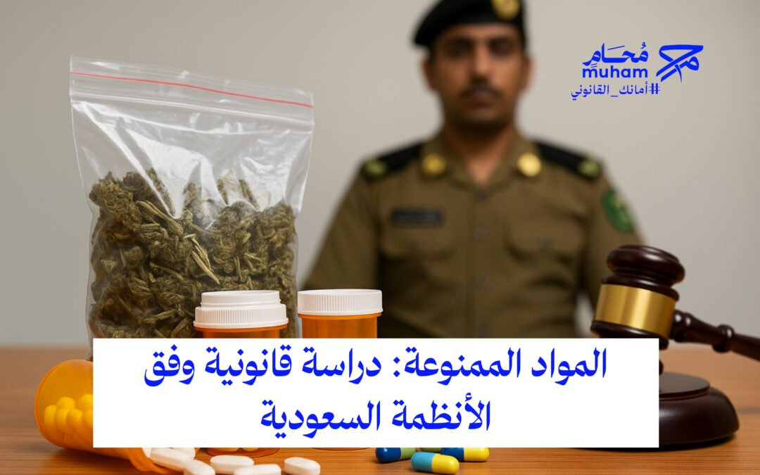 المواد الممنوعة: دراسة قانونية وفق الأنظمة السعودية
