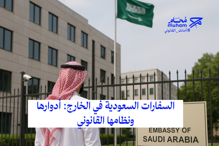 السفارات السعودية في الخارج: أدوارها ونظامها القانوني