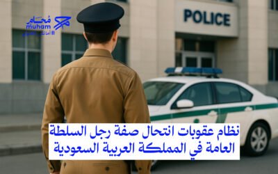  نظام عقوبات انتحال صفة رجل السلطة العامة في المملكة العربية السعودية