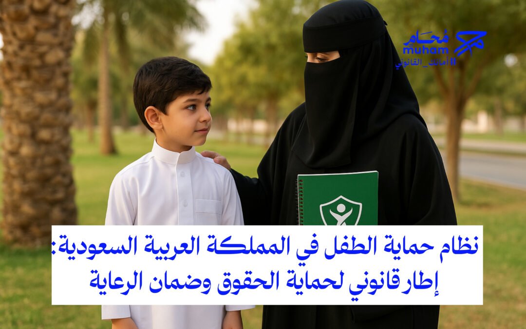 نظام حماية الطفل في المملكة العربية السعودية: إطار قانوني لحماية الحقوق وضمان الرعاية