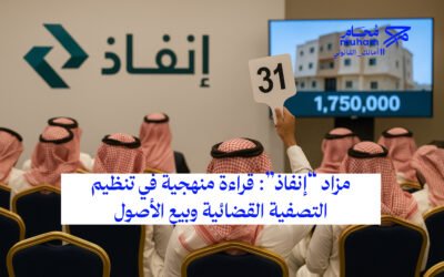 مزاد “إنفاذ”: قراءة منهجية في تنظيم التصفية القضائية وبيع الأصول