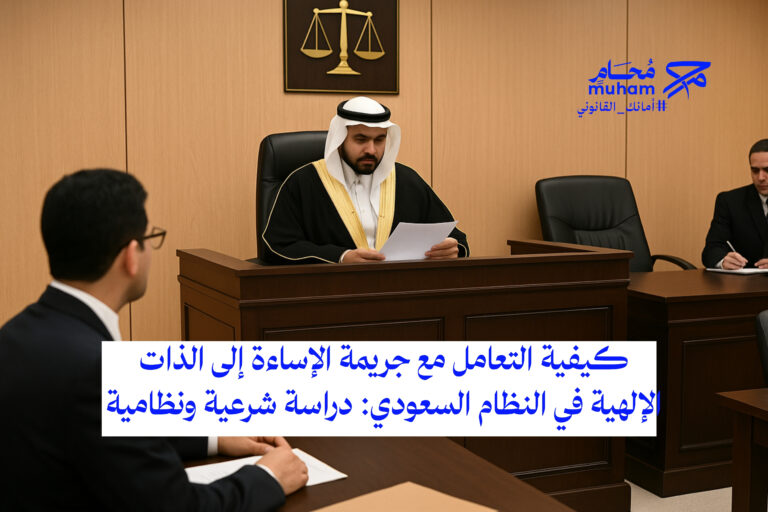 كيفية التعامل مع جريمة الإساءة إلى الذات الإلهية في النظام السعودي: دراسة شرعية ونظامية