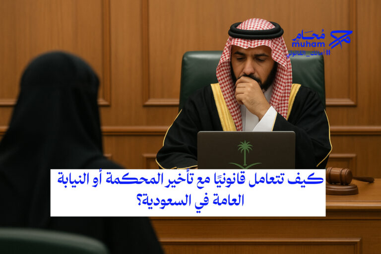 كيف تتعامل قانونيًا مع تأخير المحكمة أو النيابة العامة في السعودية؟