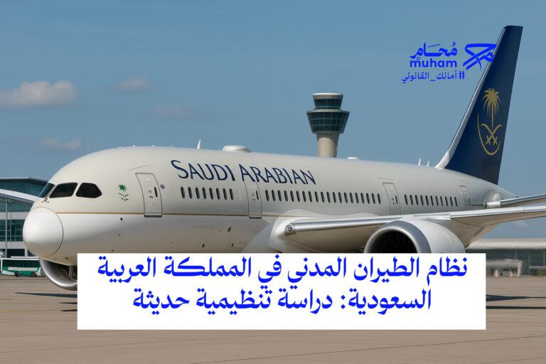 نظام الطيران المدني في المملكة العربية السعودية: دراسة تنظيمية حديثة