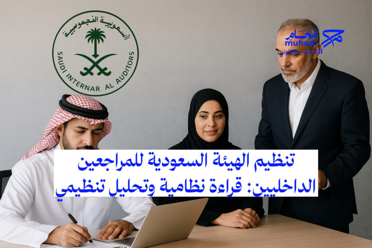تنظيم الهيئة السعودية للمراجعين الداخليين: قراءة نظامية وتحليل تنظيمي